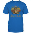 I'm Mostly Peace Love And Light Sloth Shirt Retro Vintage Yoga Meditation Sloths Lovers T-Shirt