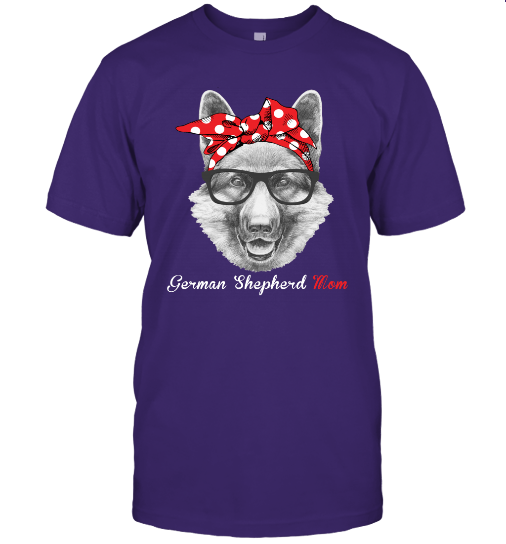 Funny German Shepherd Mom Unisex Shirt Mother's day gift GSD Dog Lover Owner