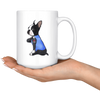 boston terrier i love mom ca23 white mug