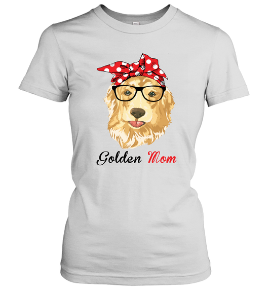 Funny Golden Retriever Mom Women's Shirt Mother's day gift Dog Lover Owner