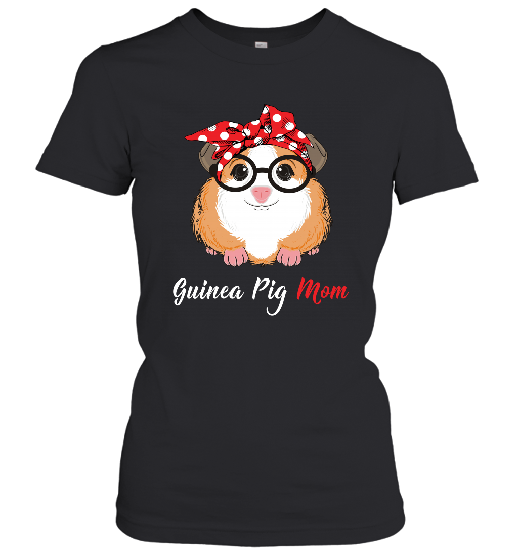 Funny Guinea Pig Mom Women's Shirt Mother's day gift Pets Lover Owner