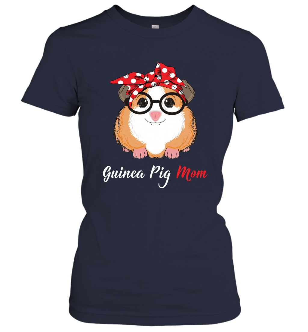 Funny Guinea Pig Mom Women's Shirt Mother's day gift Pets Lover Owner