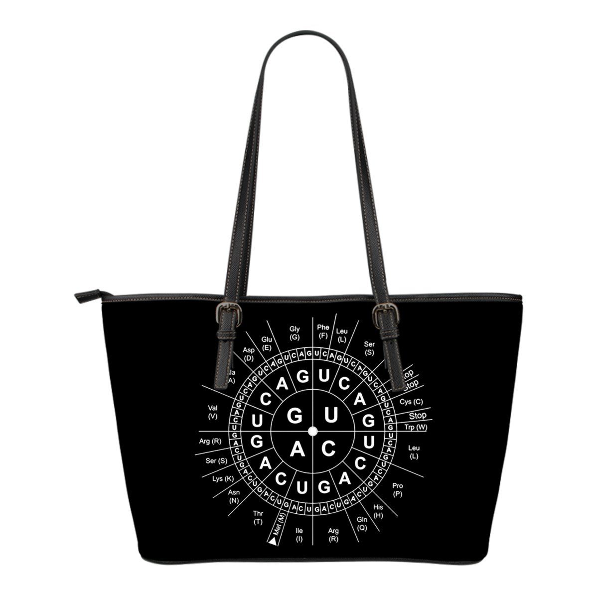 genetic code tote bag for women