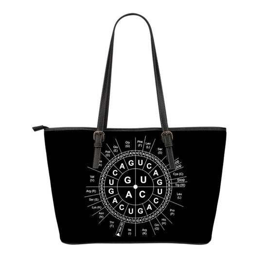 genetic code tote bag for women