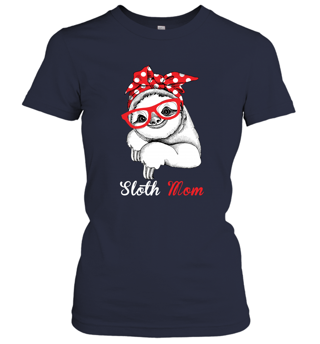 Funny Sloth Mom Women's Shirt Mother's day gift Sloths Lovers