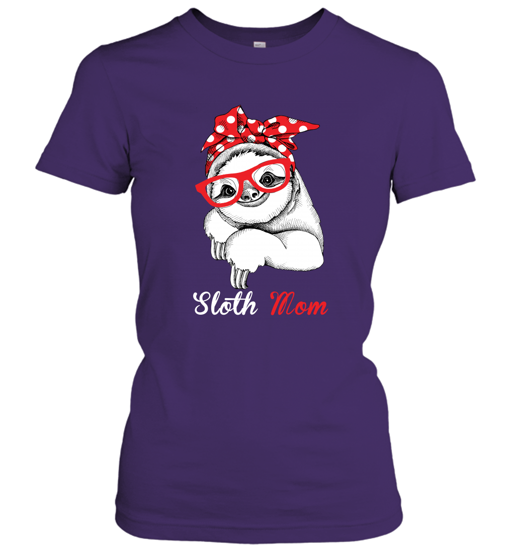 Funny Sloth Mom Women's Shirt Mother's day gift Sloths Lovers