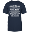 Yes I'm A Spoiled Husband of A Freaking Awesome Wife She was Born in January T-Shirt