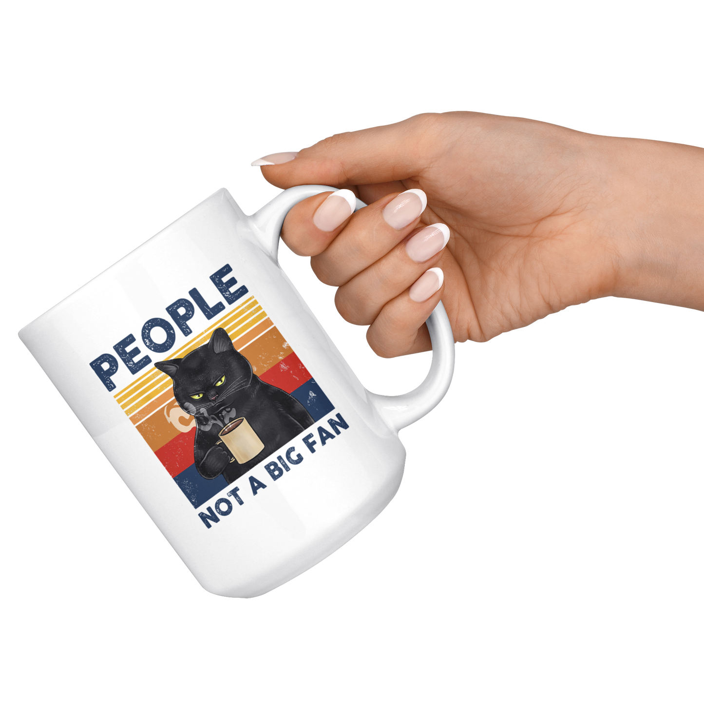 People not big fan ca27 mug