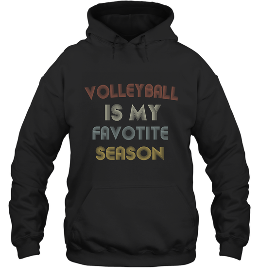 Volleyball Is My Favorite Season Vintage Hoodie Shirt