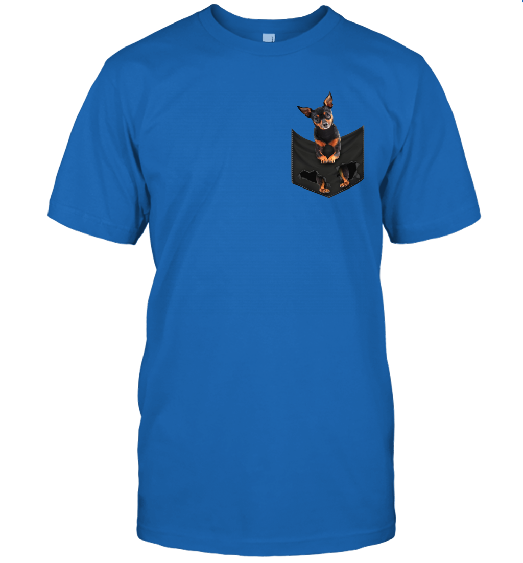 Miniature pinscher in your pocket unisex shirt gift for dogs lovers owners