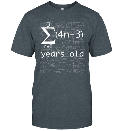Funny Math 14th Birthday Shirt for 14 Years Old Nerdy Geeky Boys Girls Science Lovers