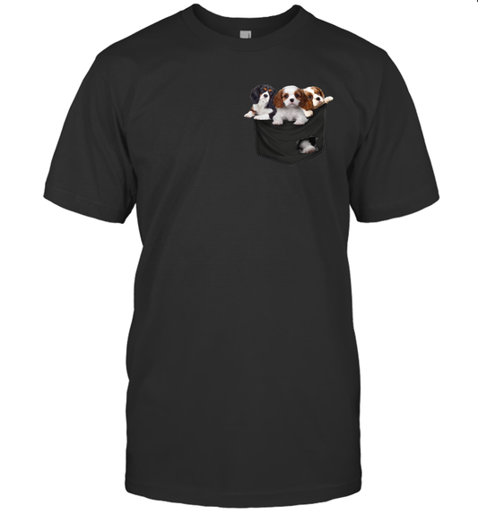 Cavalier King Charles Spaniel in your pocket unisex shirt gift for dogs lovers owners