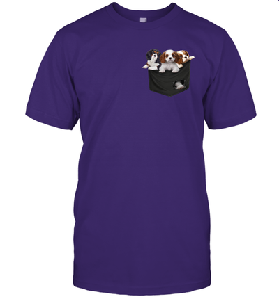 Cavalier King Charles Spaniel in your pocket unisex shirt gift for dogs lovers owners