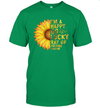 I'm A Happy Go Lucky Ray of Sunshine Sunflower Unisex T Shirt Hippie Gift T-Shirt