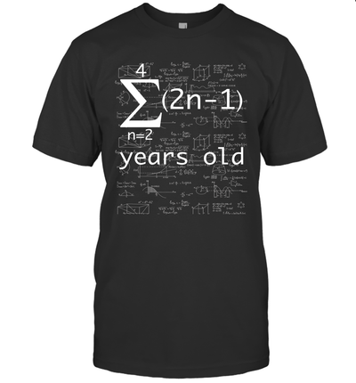 Funny Math 15th Birthday Shirt for 15 Years Old Nerdy Geeky Boys Girls Science Lovers