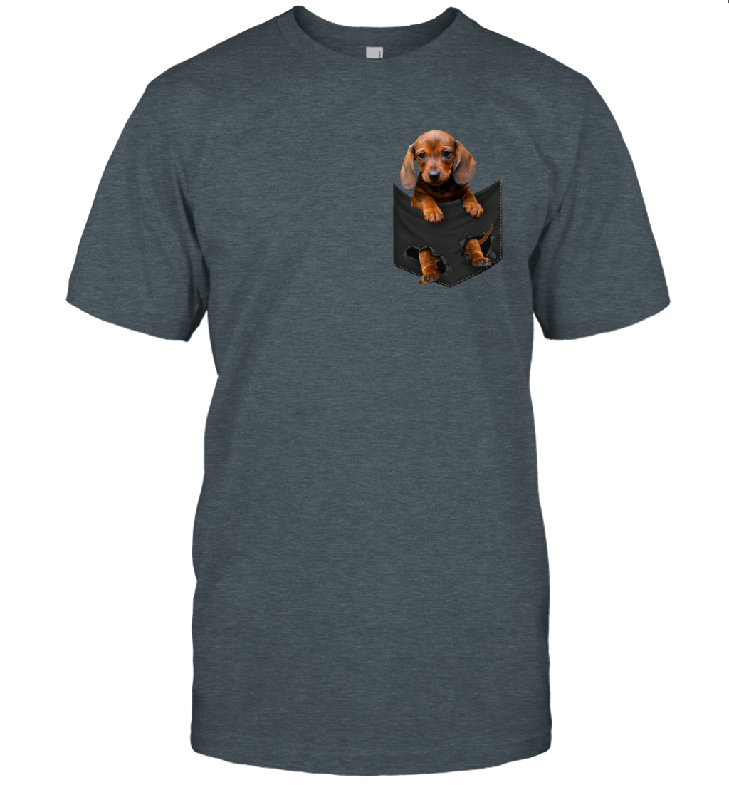Dachshund in your pocket unisex shirt gift for doxie dogs lovers owners