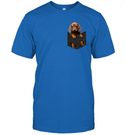Dachshund in your pocket unisex shirt gift for doxie dogs lovers owners