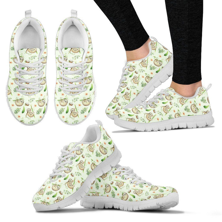 Women Sloth Shoes Sneakers for Sloth Animal Lovers