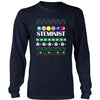 T-shirt - Cool Science Steminist Christmas Sweater T Shirts Gift For Women Men