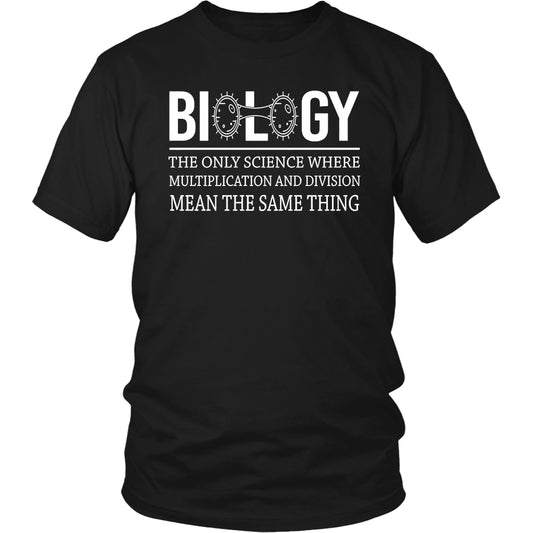 T-shirt - Funny Biology Joke T Shirts Gifts For Women Men