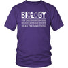 T-shirt - Funny Biology Joke T Shirts Gifts For Women Men