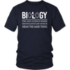 T-shirt - Funny Biology Joke T Shirts Gifts For Women Men