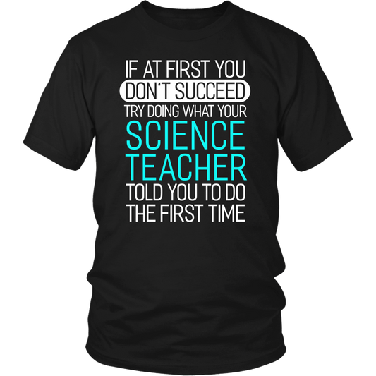 T-shirt - Funny Science Teacher T Shirts Gifts For Women Men