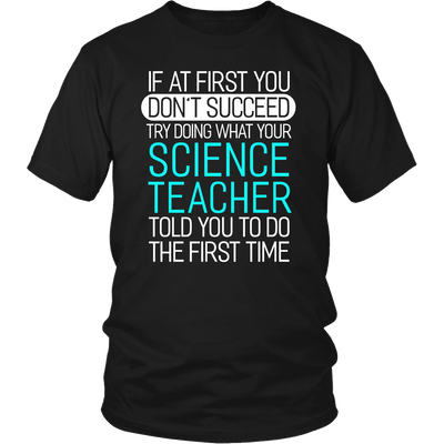 T-shirt - Funny Science Teacher T Shirts Gifts For Women Men