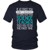 T-shirt - Funny Science Teacher T Shirts Gifts For Women Men