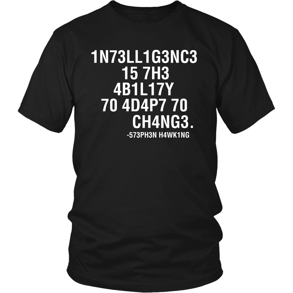 T-shirt - Stephen Hawking Quote Physics T Shirts Gift For Women Men