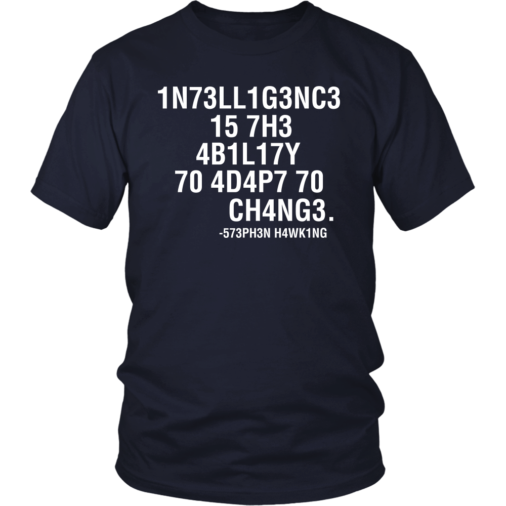 T-shirt - Stephen Hawking Quote Physics T Shirts Gift For Women Men