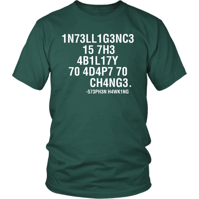 T-shirt - Stephen Hawking Quote Physics T Shirts Gift For Women Men