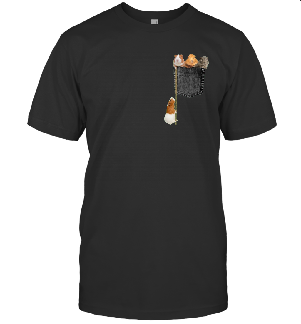 Funny guinea pig in your pocket unisex shirt gift for pets lovers owners
