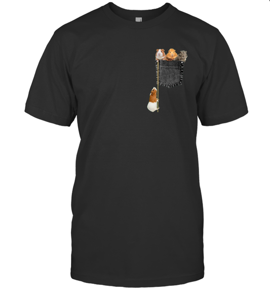 Funny guinea pig in your pocket unisex shirt gift for pets lovers owners