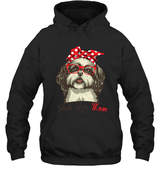 Funny Shih Tzu Mom Hoodie Mother's day gift for Dog Lover Owner