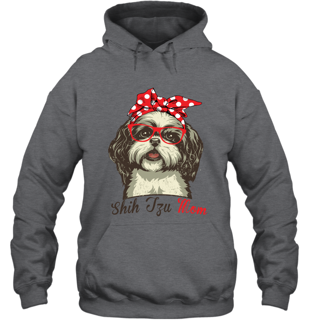 Funny Shih Tzu Mom Hoodie Mother's day gift for Dog Lover Owner