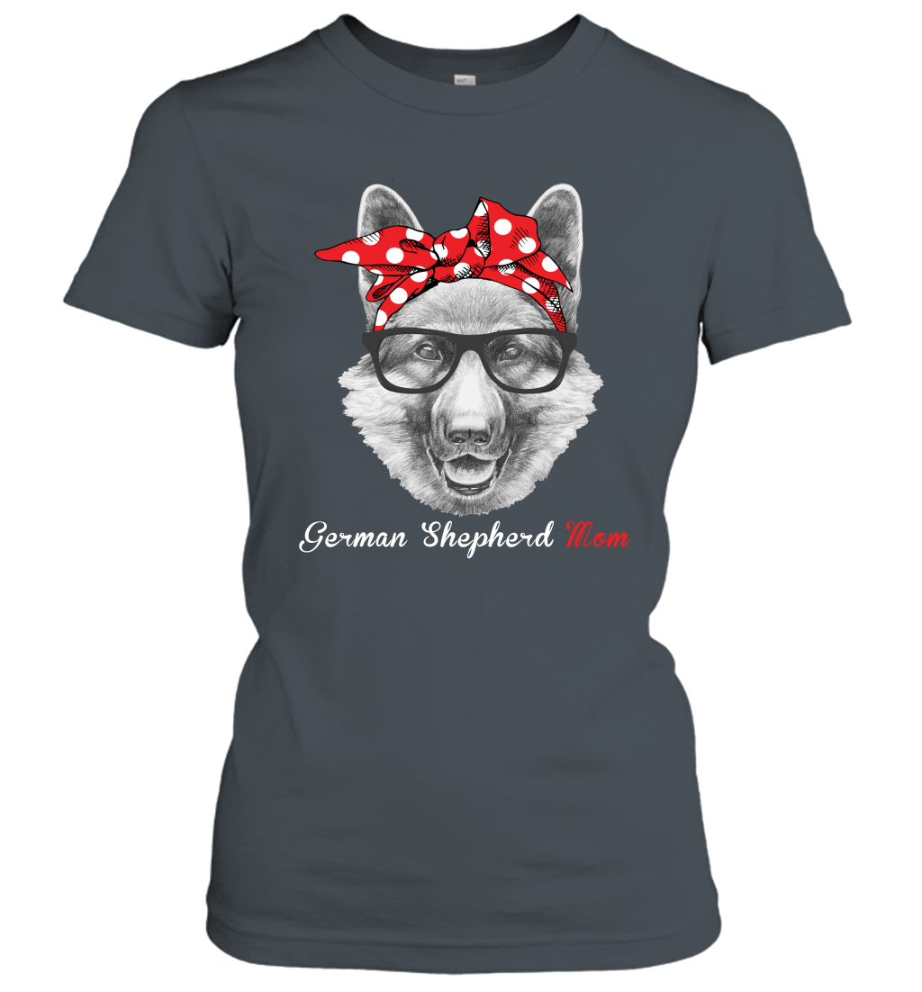 Funny German Shepherd Mom Women's Shirt Mother's day gift GSD Dog Lover Owner