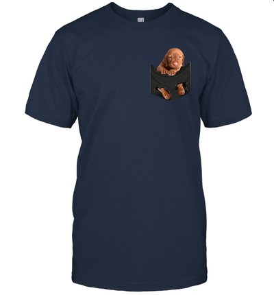 Vizsla dog in your pocket unisex shirt gift for dogs lovers owners