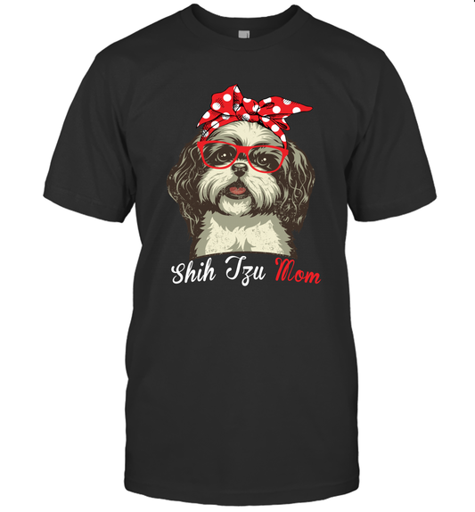 Funny Shih Tzu Mom Unisex Shirt Mother's day gift Dog Lover Owners