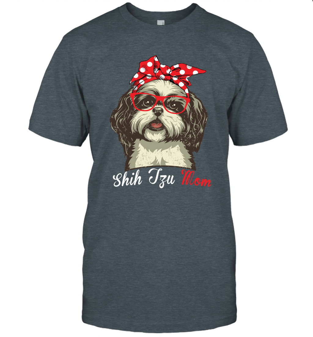 Funny Shih Tzu Mom Unisex Shirt Mother's day gift Dog Lover Owners