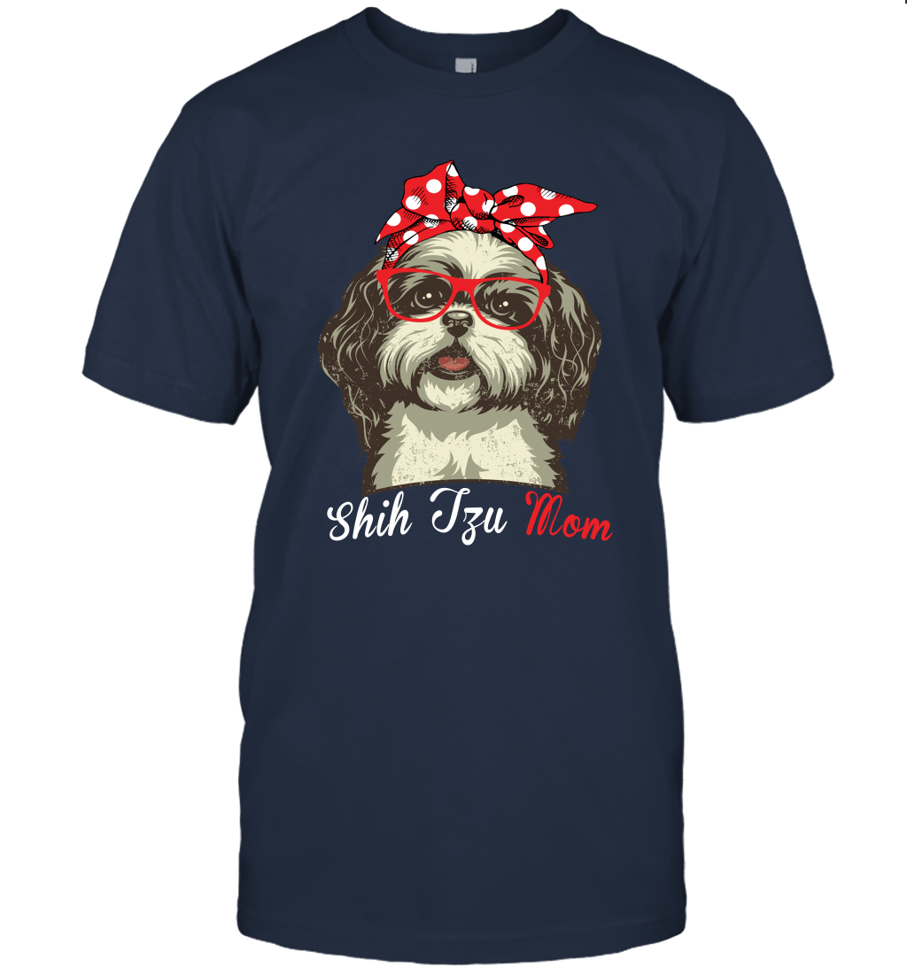 Funny Shih Tzu Mom Unisex Shirt Mother's day gift Dog Lover Owners