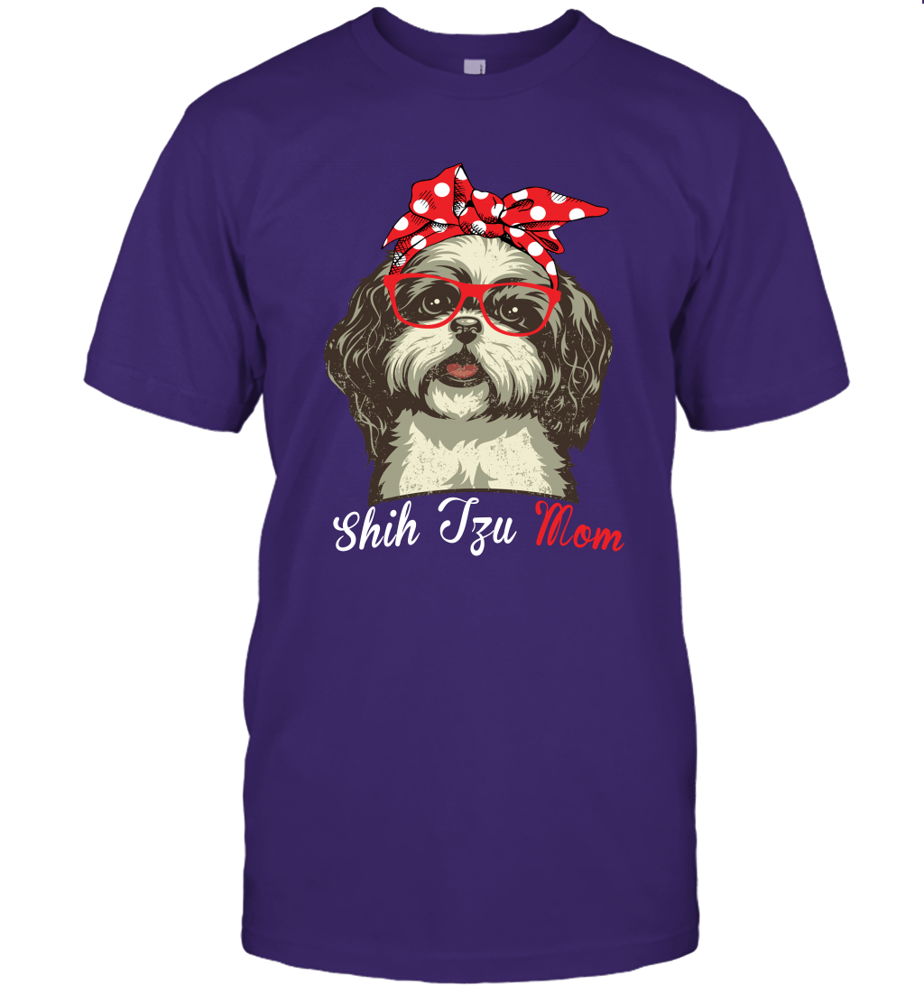 Funny Shih Tzu Mom Unisex Shirt Mother's day gift Dog Lover Owners