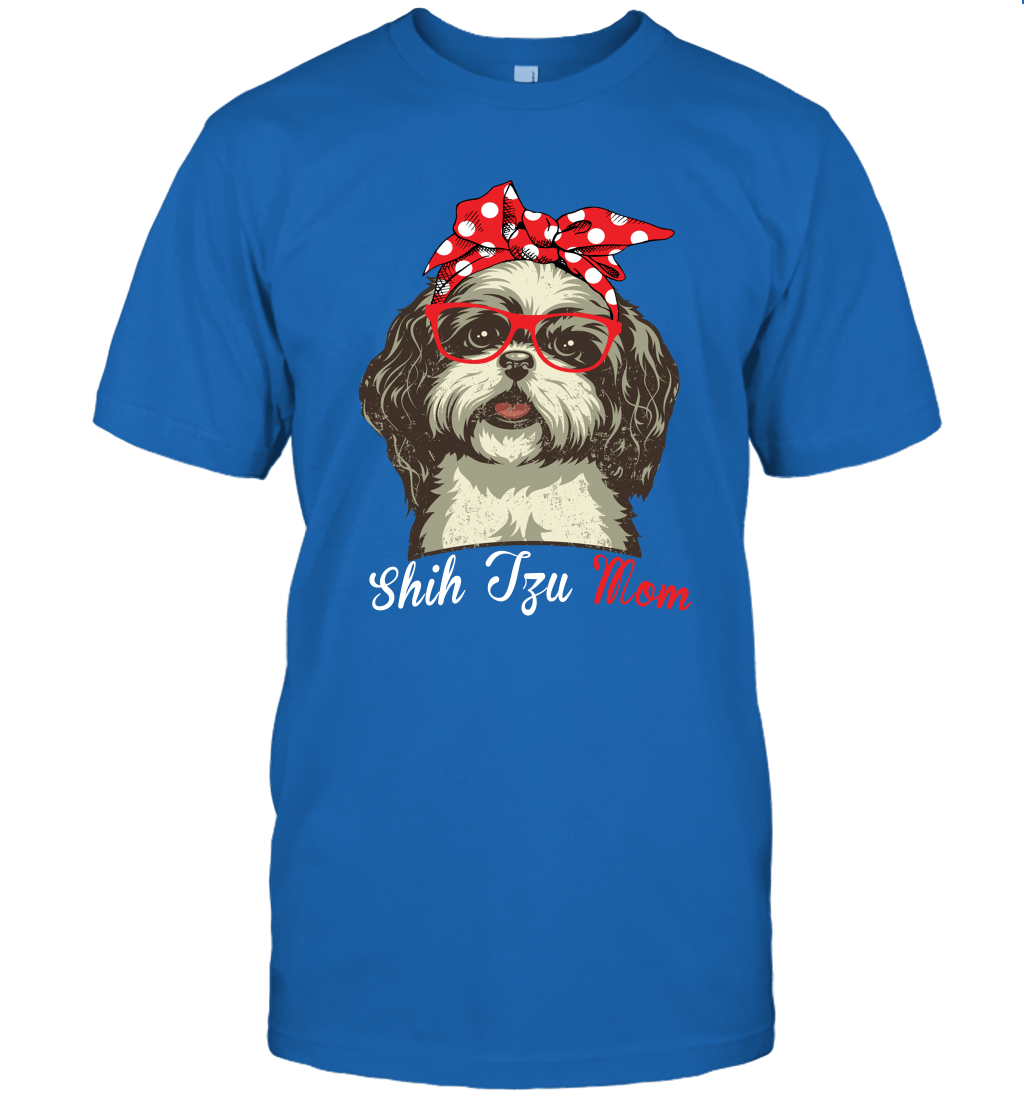 Funny Shih Tzu Mom Unisex Shirt Mother's day gift Dog Lover Owners