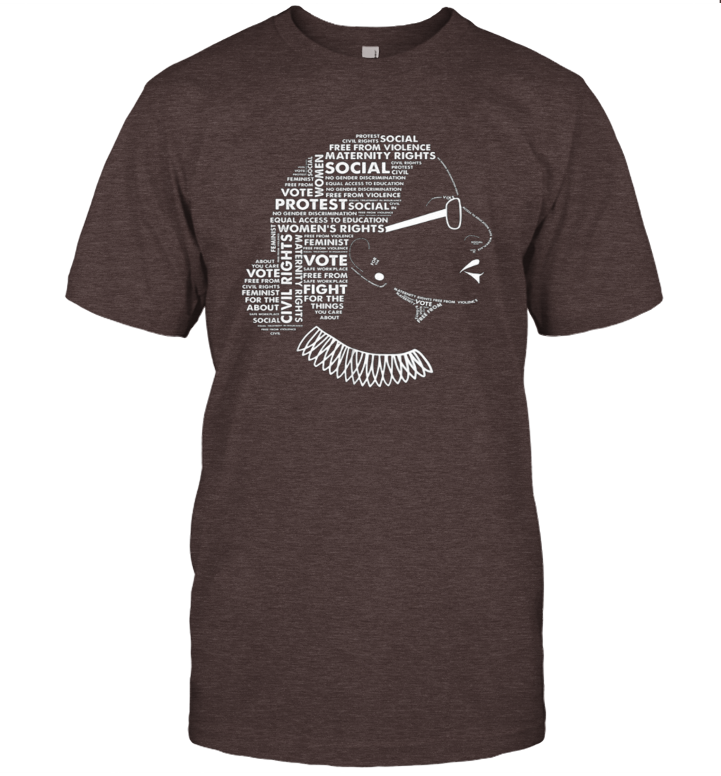 Notorious RBG Shirt Ruth Bader Ginsburg Quotes Feminist Gift