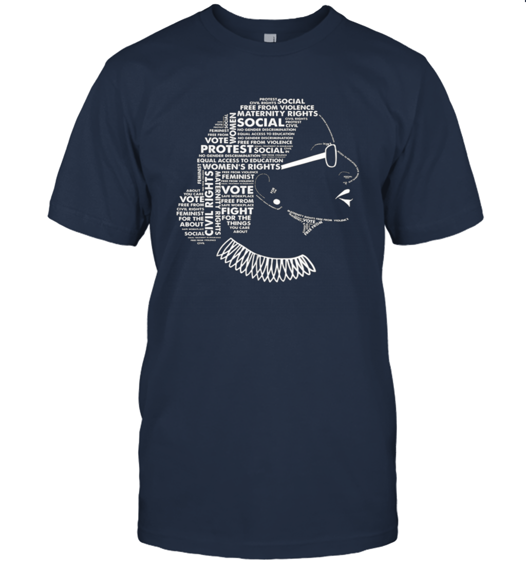 Notorious RBG Shirt Ruth Bader Ginsburg Quotes Feminist Gift