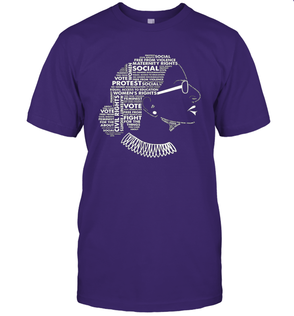 Notorious RBG Shirt Ruth Bader Ginsburg Quotes Feminist Gift