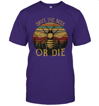 Save The Bees Or Die Unisex T Shirt Gift for Women Men Beekeeper