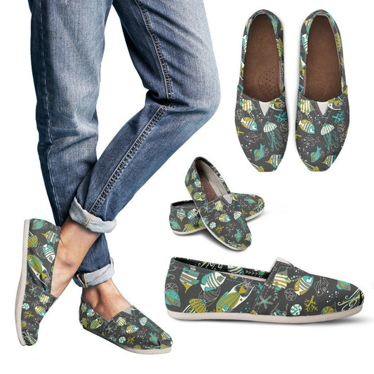 Women's Casual Shoes-Marine Biology