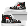 Women's High Top Canvas Shoe-Ugly Christmas