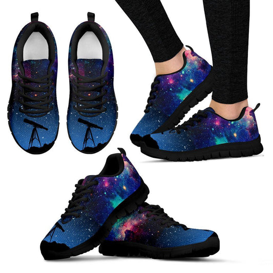 women galaxy shoes astronomy gift for space lovers